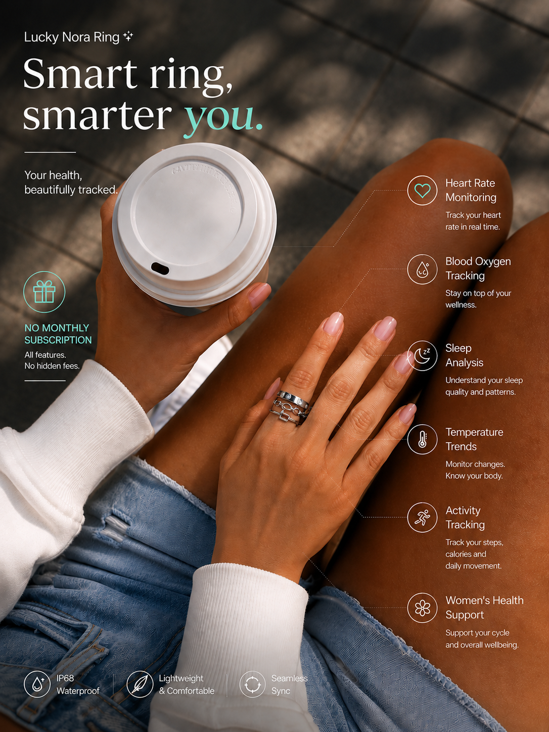 Lucky NORA Smart Ring